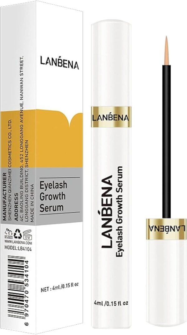 LANBENA Eyelash & Brow Growth Serum – Irritation-Free Formula for Longer, Fuller Lashes & Brows - Image 4