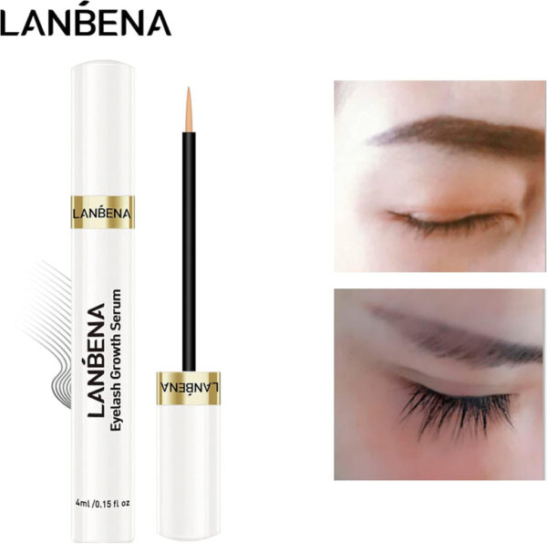 LANBENA Eyelash & Brow Growth Serum – Irritation-Free Formula for Longer, Fuller Lashes & Brows - Image 3