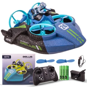 Quadcopter Remote Control Drone 3-in-1 – Air, Water & Land Explorer