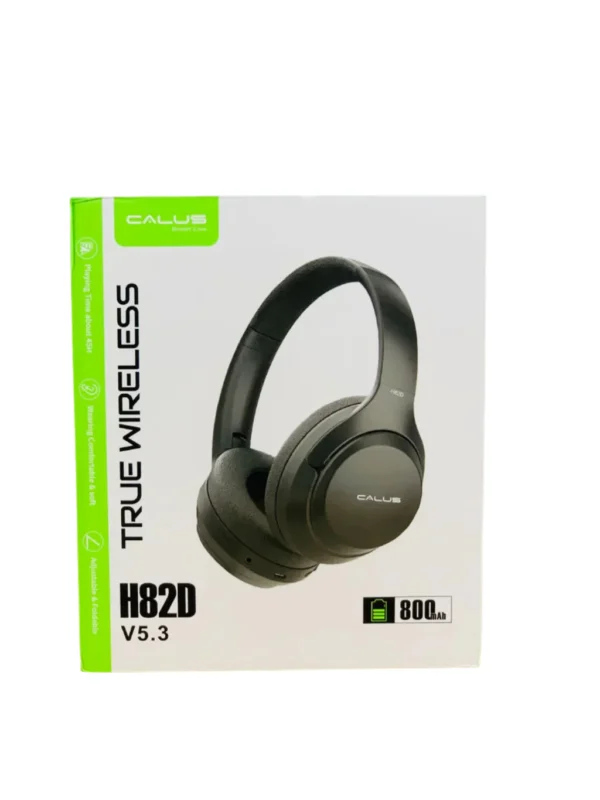Calus H82D Wireless Bluetooth Headphones – Over-Ear Noise Cancelling Headset with Built-In Microphone