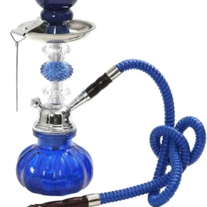 Small Hookah Set – Portable Mini Pumpkin Shisha Kit with Silicone Hose & Complete Accessories
