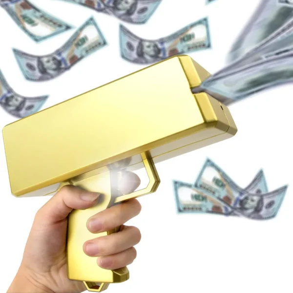 Gold Money Gun Shooter – Make It Rain at Every Party!