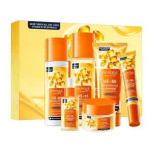Anti-Wrinkle Skin Care Set with Vitamin E & B5 – 6-Piece Hydrating & Firming Facial Kit