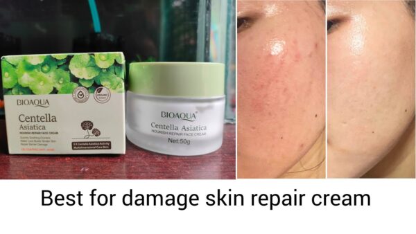 BIOAQUA Centella Asiatica Nourish Repair Face Cream – 50g | Hydrating, Oil Control & Anti-Acne Skincare - Image 4