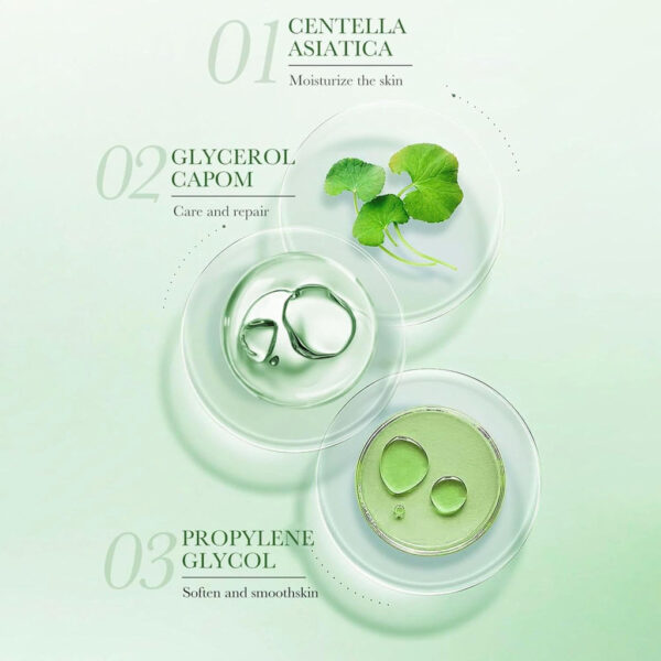 BIOAQUA Centella Asiatica Soothing Dryness Repair Toner – 120ml | Hydration, Oil Control & Anti-Acne Skincare - Image 3