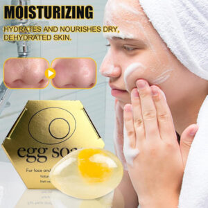 Crystal Egg Soaps – Handcrafted Botanical Egg-Shaped Soap Bar (80g)