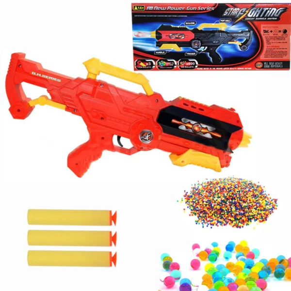 Star Fighting Water Bullet Series 3-in-1 Blaster Toy Gun – Ultimate Action Fun for Kids