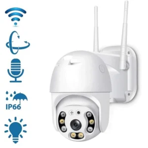 Calus C6X-L Smart WiFi Outdoor Rotating CCTV Camera – 1080P HD, Night Vision, IP66 Waterproof