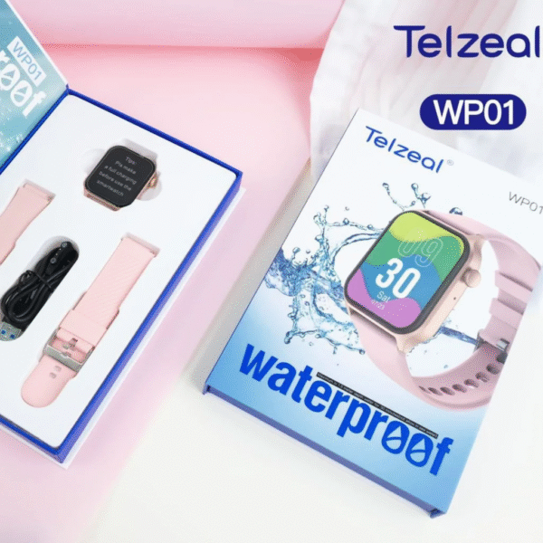 TEZEAL WP01 Waterproof Smart Watch – Fitness Tracker with Notifications & Health Monitoring