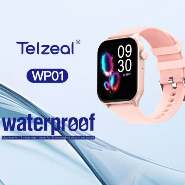 TEZEAL WP01 Waterproof Smart Watch – Fitness Tracker with Notifications & Health Monitoring