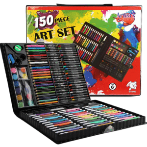 Kids Art Drawing Crayon 150 Color Set – Complete Creative Kit for Young Artists