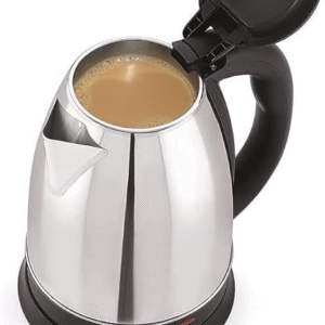 1500W Stainless Steel Electric Kettle – Fast Boil, Auto Shut-Off & Boil-Dry Protection – Ideal for Tea, Coffee, and Hot Water