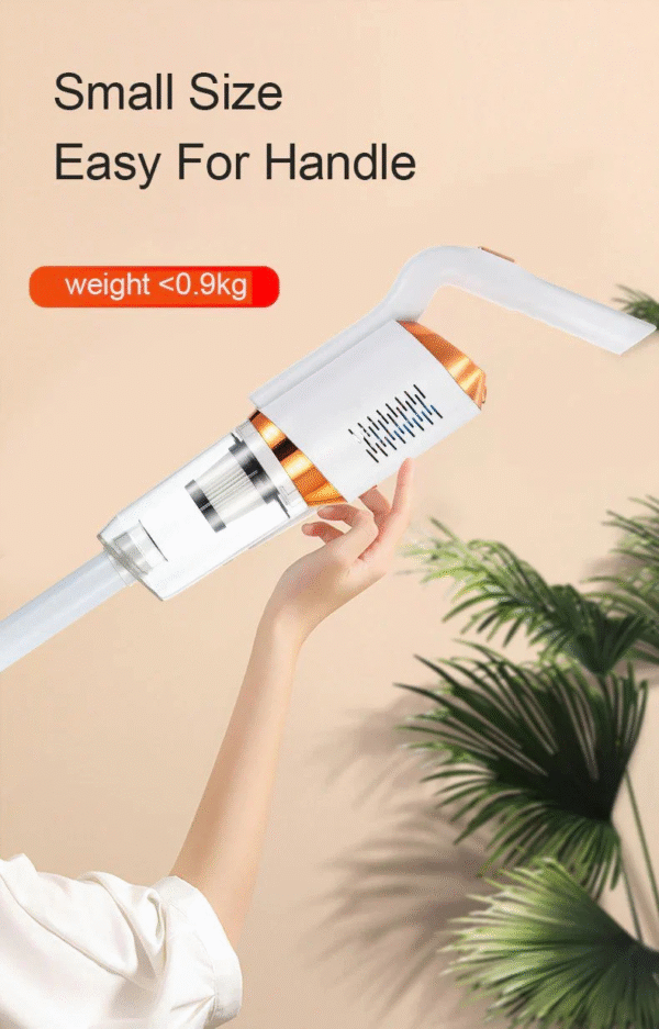 3-in-1 Handheld Stick Vacuum Cleaner – 600W Motor, HEPA Filtration, 1.2L Dust Capacity, 5m Cord – Lightweight & Versatile for Home Cleaning