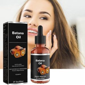 Batana Oil 60ml – Natural Hair Growth & Repair Oil for Thicker, Healthier Hair | Rich in Vitamin E, Fatty Acids & Phytosterols