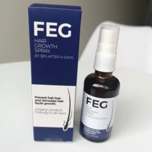FEG Hair Growth Spray – Prevent Hair Loss & Stimulate Regrowth in 14 Days | Organic & Natural Hair Regrowth Treatment for Men & Women